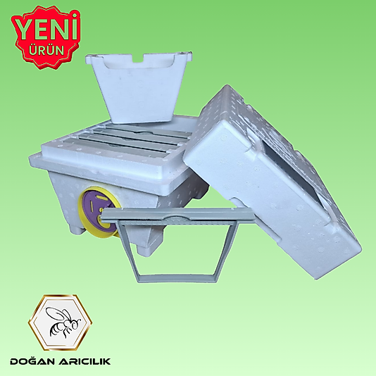 Tekli - Strafor Ana Arı Kutusu -  Konik - ÇITALI (DGN-112)