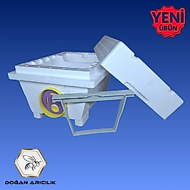 Tekli - Strafor Ana Arı Kutusu -  Konik - Çıtasız (DGN-113)