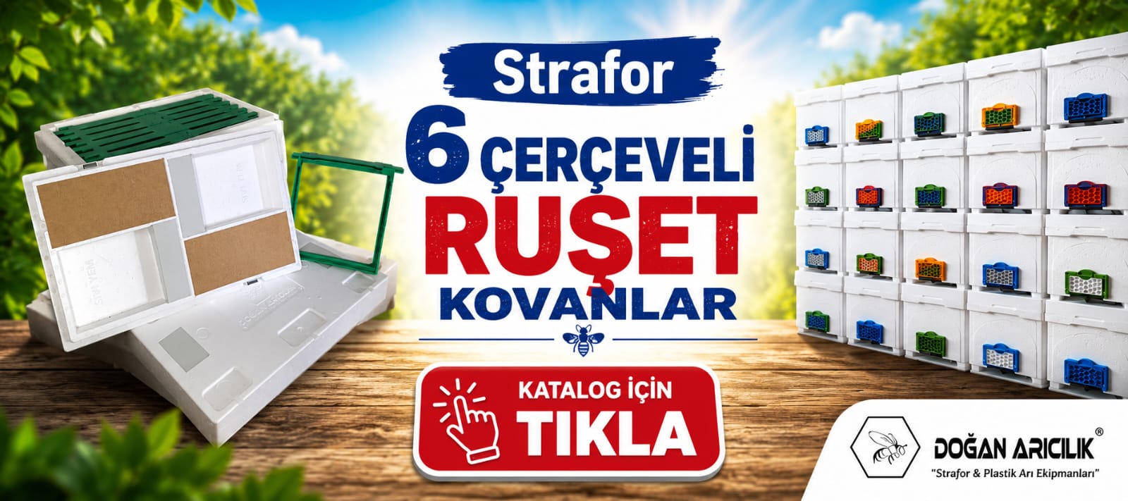 Strafor Ruşet Kovanlar